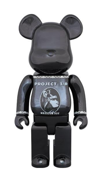 全新未開封Medicom Bearbrick 400% Project 1/6 Centurion Black