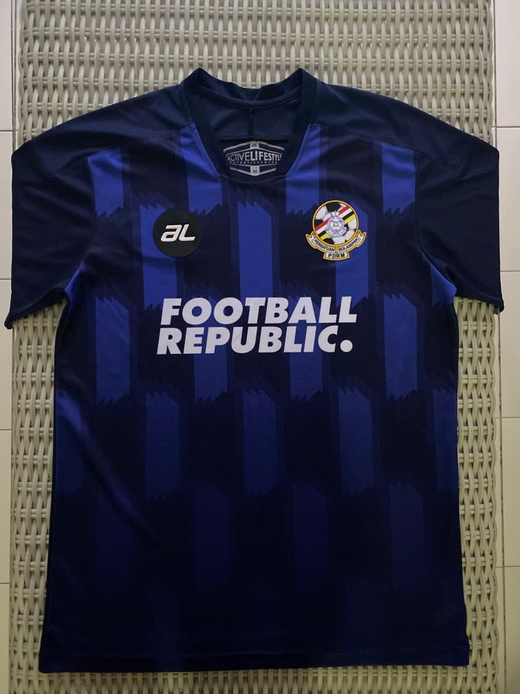 Authentic blue PDRM FA training jersey