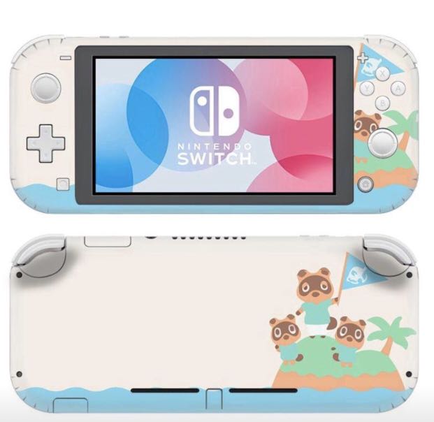 Animal crossing decal for nintendo switch lite, Video Gaming, Gaming Accessories, Interactive