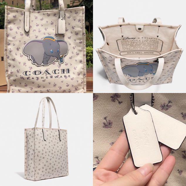 Authentic Dumbo x Coach Tote Bag