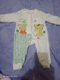 Baju bayi sleepsuit