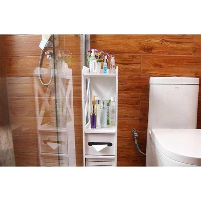 Bath Room Cabinet White Furniture Shelves Drawers On Carousell