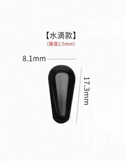 3x Anti-Slip Nose Pad for Spectacles / Glasses Sunglasses Support Ray-Ban Oakley Nike (Category: Other Stationery & Craft) located in Singapore. Submitted by leng8021 (Listing ID 1004344316, Image 5). Description: Brand new, Ready Stock 3 pairs $4.50 4 pairs $6 5 pairs $7 7 pairs $9 For spectacles as shown in pic Colour ava: White / Black Size:- 8.1mm x 17.3mm thickness:- 2.5mm (to be use once only, not suitable to re stick again) Tips:- *Clean y