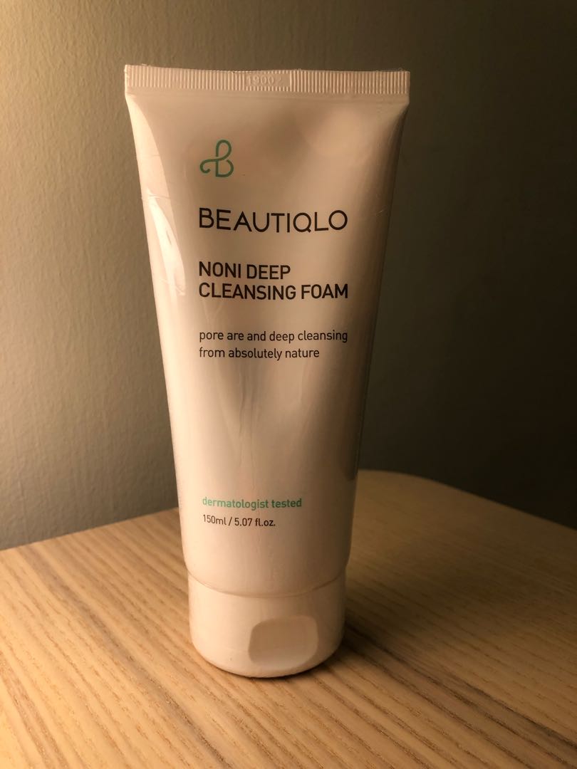 beautiqlo noni deep cleansing foam