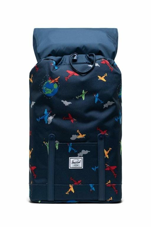 BNEW Herschel Retreat Youth Backpack Bag Sky Captain Babies Kids Going Out Diaper Bags Wetbags on Carousell