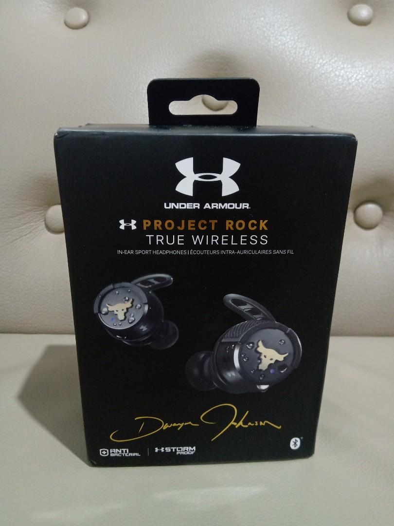 Under armour x the rock headphones hot sale