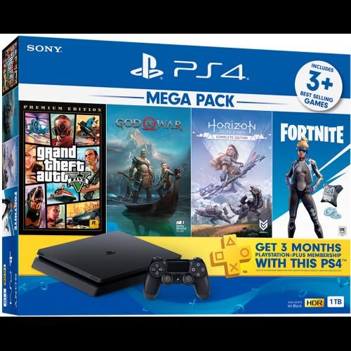 Brandnew Ps4 Slim 1tb Megapack Bundle Video Gaming Video Game Consoles Others On Carousell
