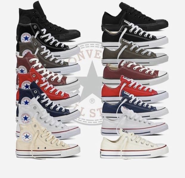 all types of converse