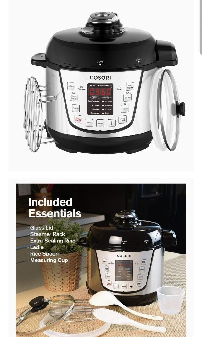 cosori 2 liter pressure cooker TV Home Appliances Kitchen Appliances Cookers on Carousell