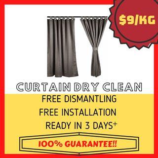 Curtain Dry Clean, cleaning, wash, movers, house cleaning, handover