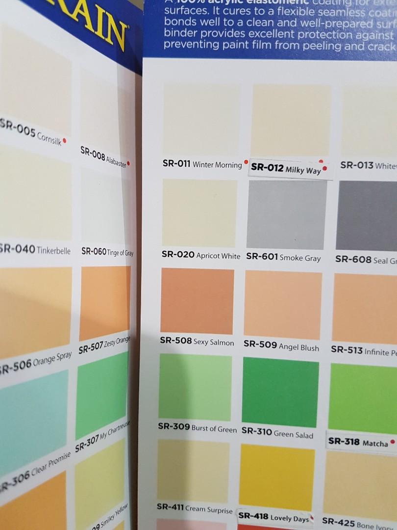 Davies Sun&Rain Apricot White Paint 4 Liters Sealed, Commercial