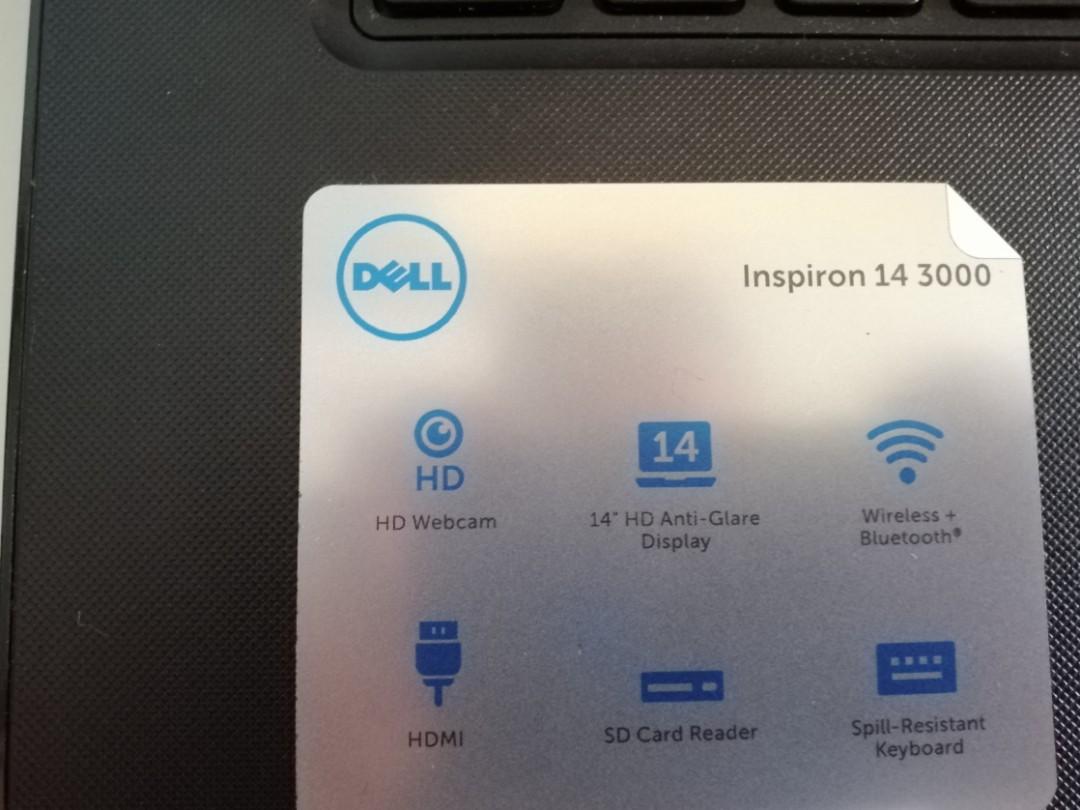 Dell Inspiron 14 3000 Intel I7 Electronics Computers Laptops On Carousell