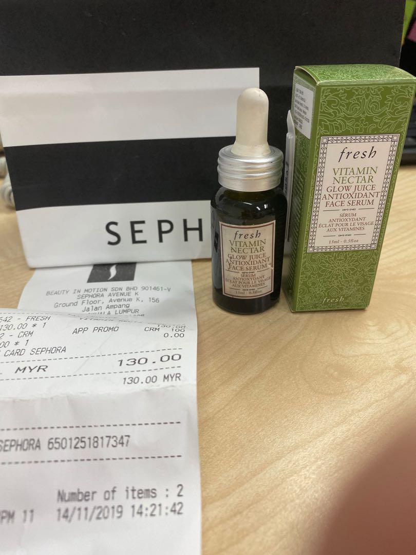 Fresh Vitamin Serum Health Beauty Skin Bath Body On Carousell