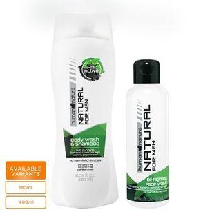 GET P35 OFF when you buy any 2-in-1 Active Body Wash & Shampoo with Oil-Fighting