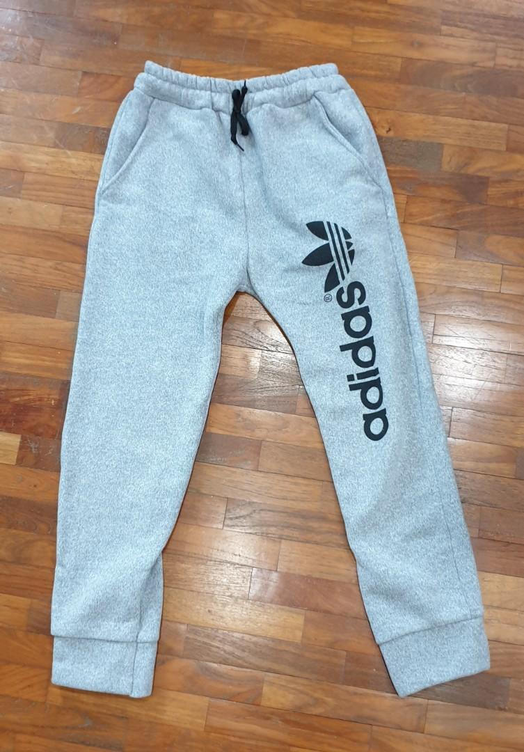 teal adidas sweatpants