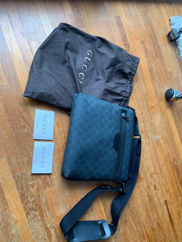 gucci blue sling bag