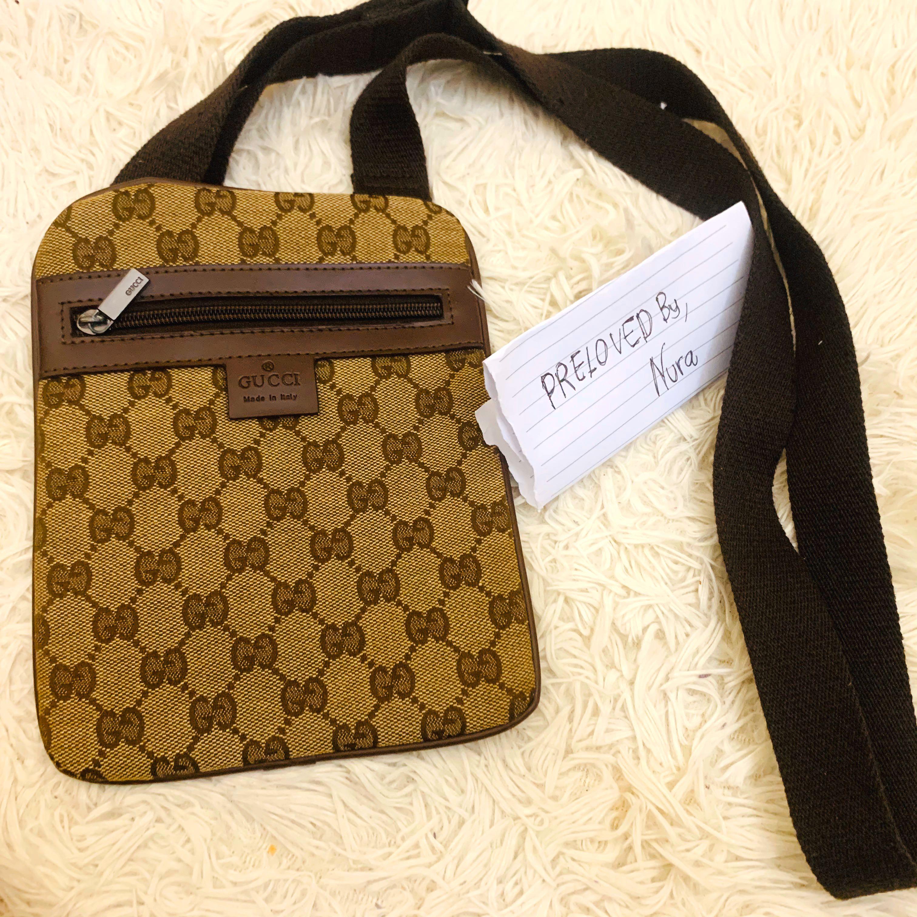 Gucci mens chest bag, Men's Fashion, Bags, Sling Bags on Carousell