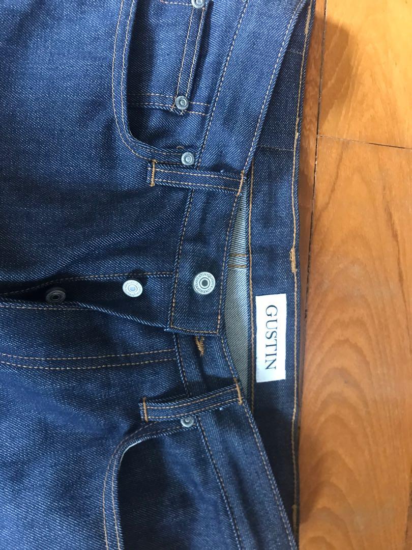 raw selvedge denim jeans