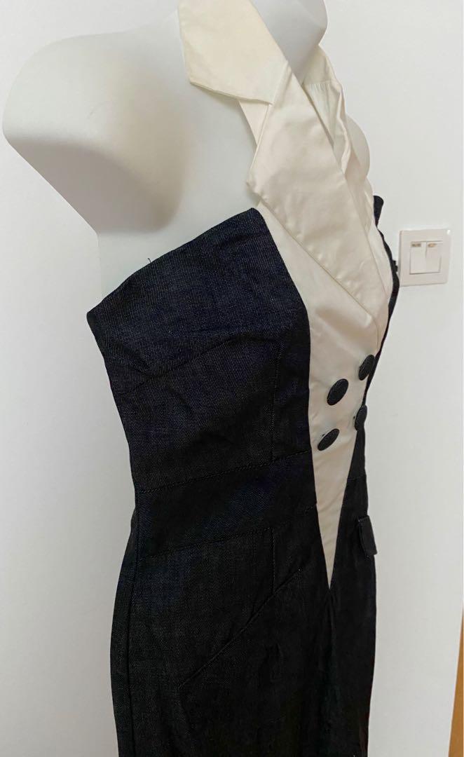 white christmas dresses Ridge Denim Blue Suit by Allure Men main image 0