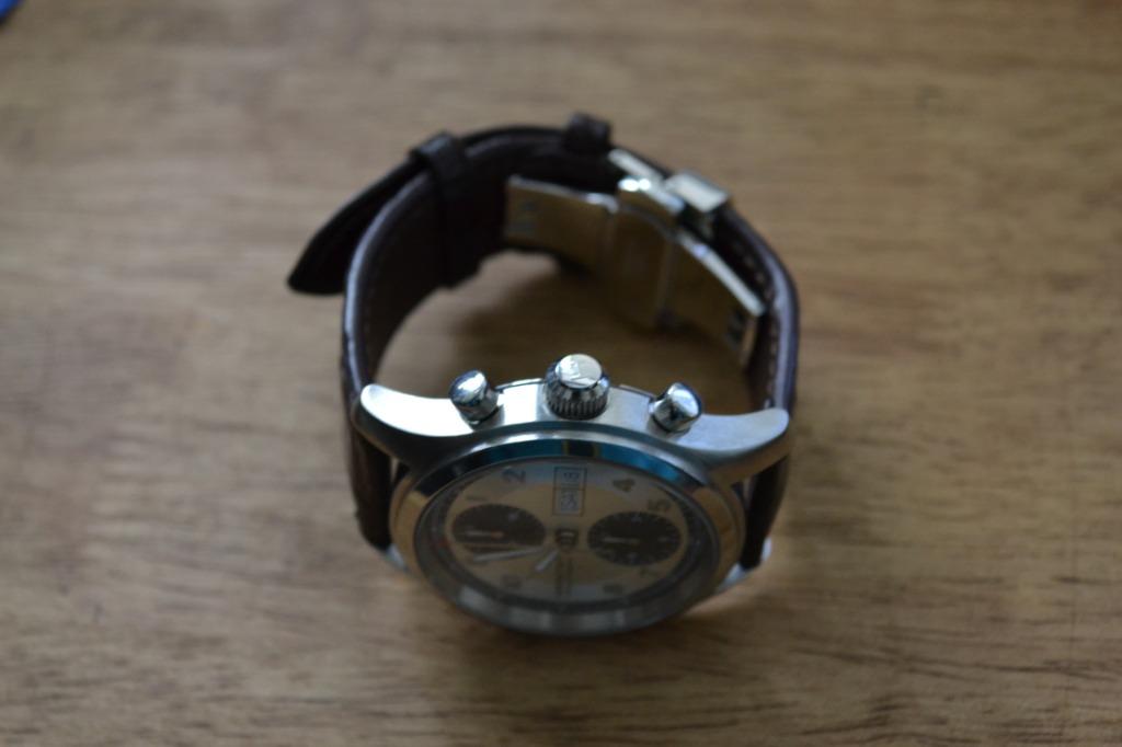 Hamilton H715660 Khaki Field Automatic Chronograph day date good