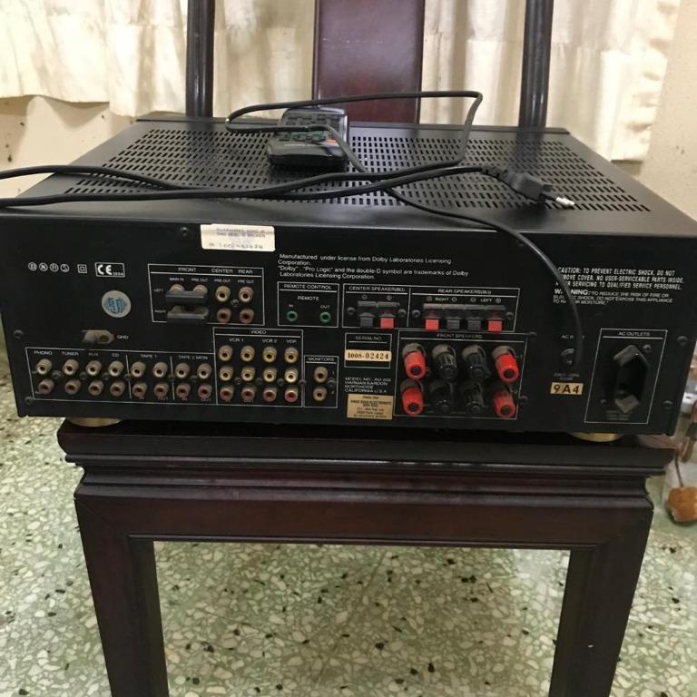 HARMAN/KARDON AVI 200 - DOLBY SURROUND PROLOGIC AMPLIFIER, Audio