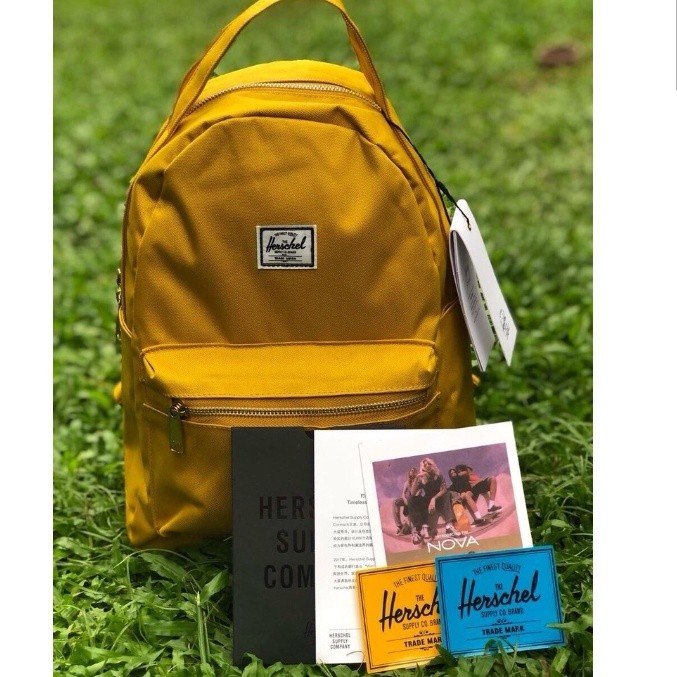 Mustard cheap herschel backpack