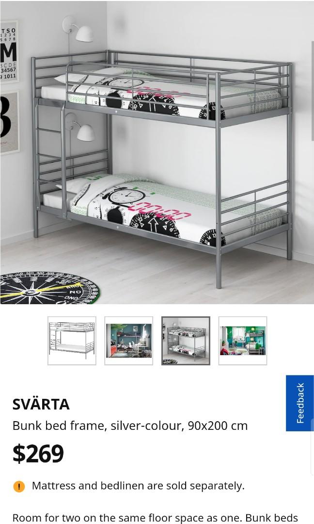Ikea Bunk Bed With Pull Out Frame Only, Sky Bunk Bed Assembly Instructions Pdf
