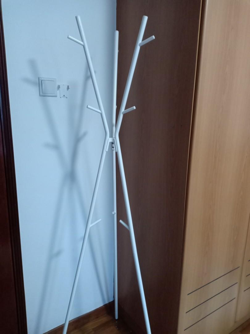 IKEA Ekrar hat and coat stand Furniture Home Living Furniture Shelves Cabinets Racks on Carousell
