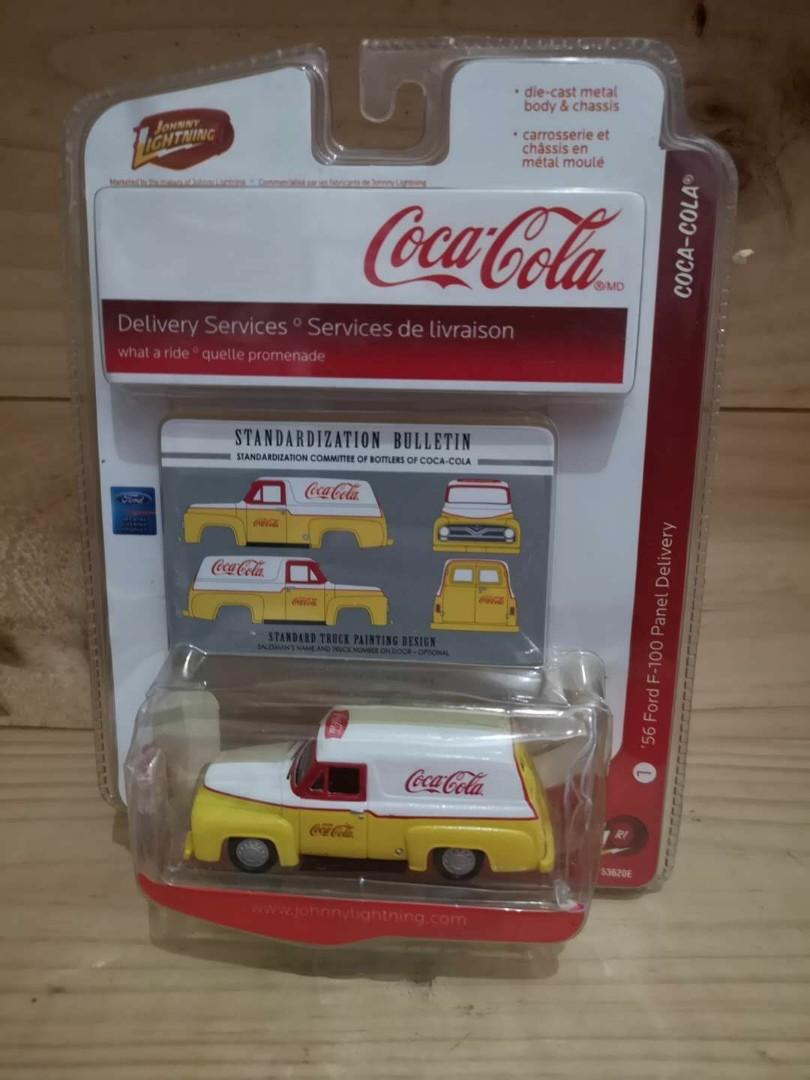 johnny lightning coca cola delivery vehicles