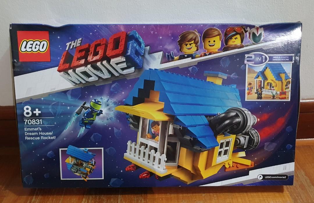 LEGO 70831 Emmet's Dream House/ Rescue Rocket, Hobbies Toys