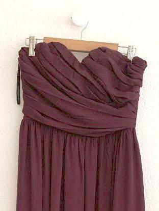 long flowy chiffon bridesmaid dresses Love Bonito Black Asymmetrical Shoulder Dress