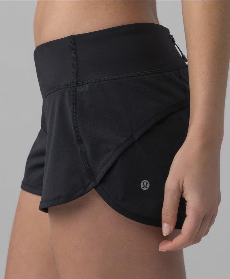 Lululemon perforated shorts clearance