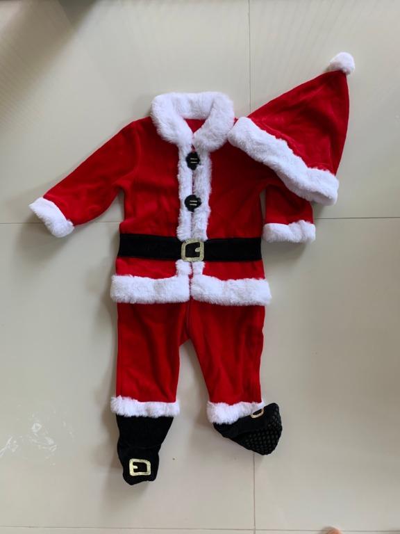 santa claus dress for 1 year baby boy