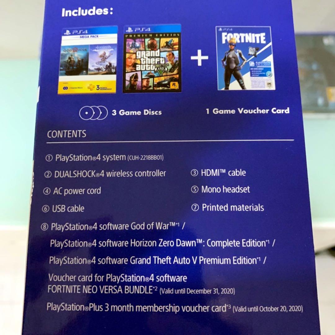 Sony PlayStation 4 Slim 1TB Mega Pack: Grand Theft Auto V Premium