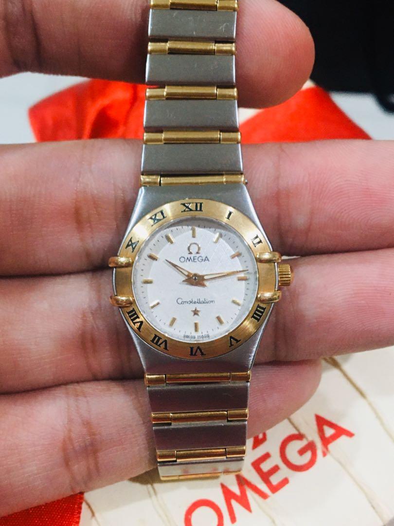 Omega constellation 24mm ladies watch best sale