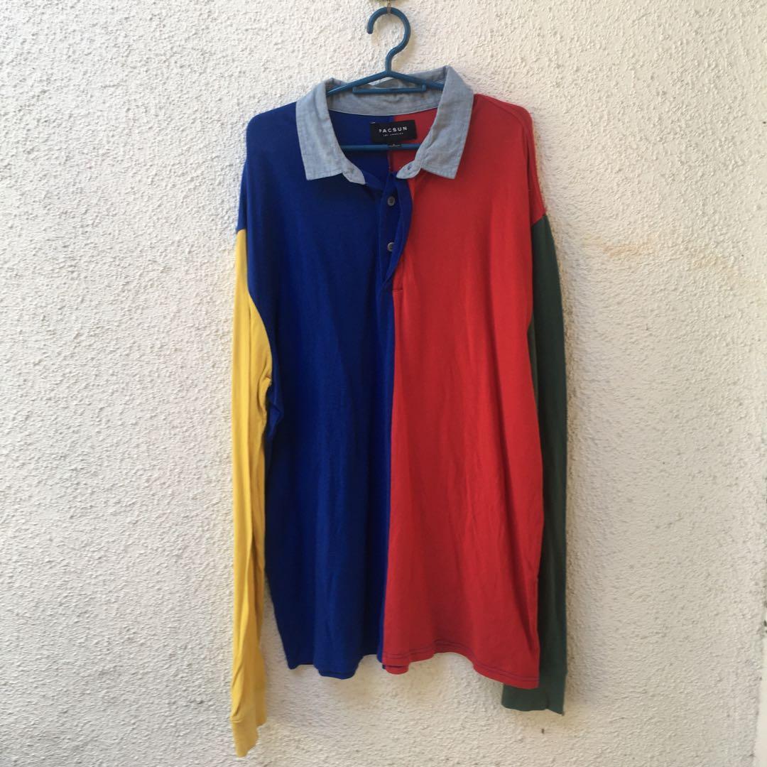 pacsun color block jacket