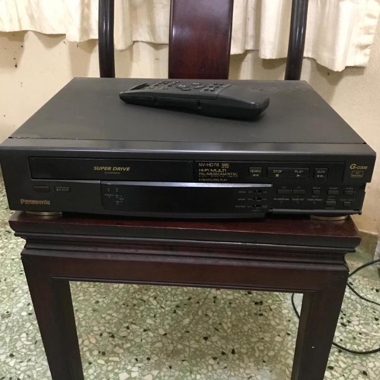 Panasonic Vhs Player Nv Hd78 Electronics Others On Carousell