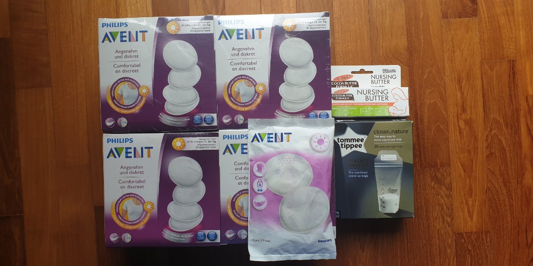 Philips Avent Nursing Pads x 4 Boxes (30 pieces/box), Babies & Kids