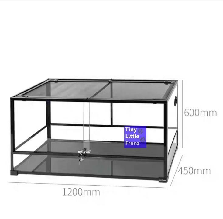 glass hamster condo