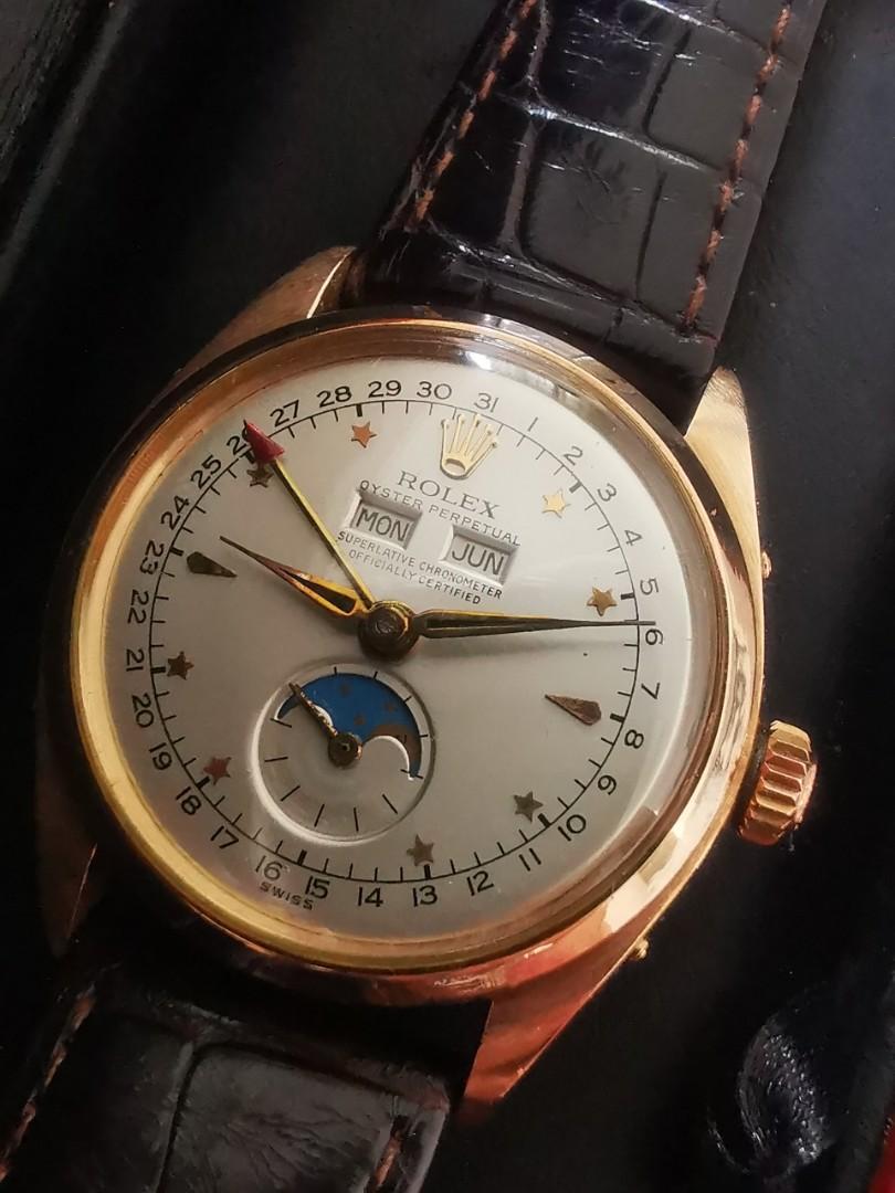 Rolex moonphase best sale vintage
