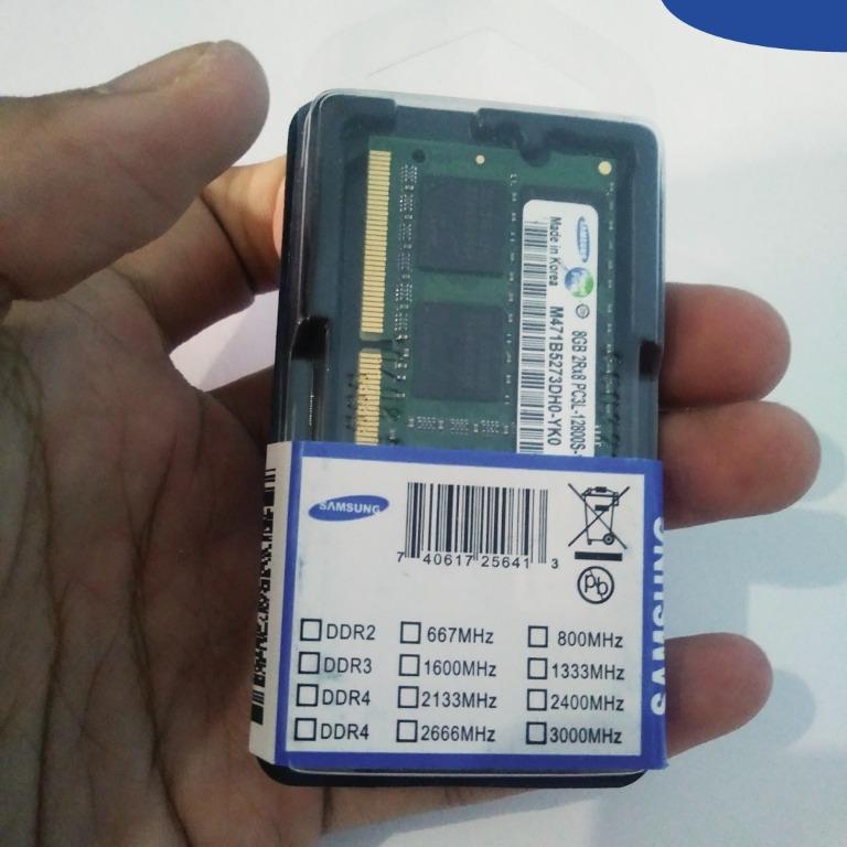 Samsung Ram Laptop 8gb Ddr3 1600mhz Elektronik Bagian Komputer Aksesoris Di Carousell