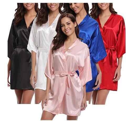 satin robe online