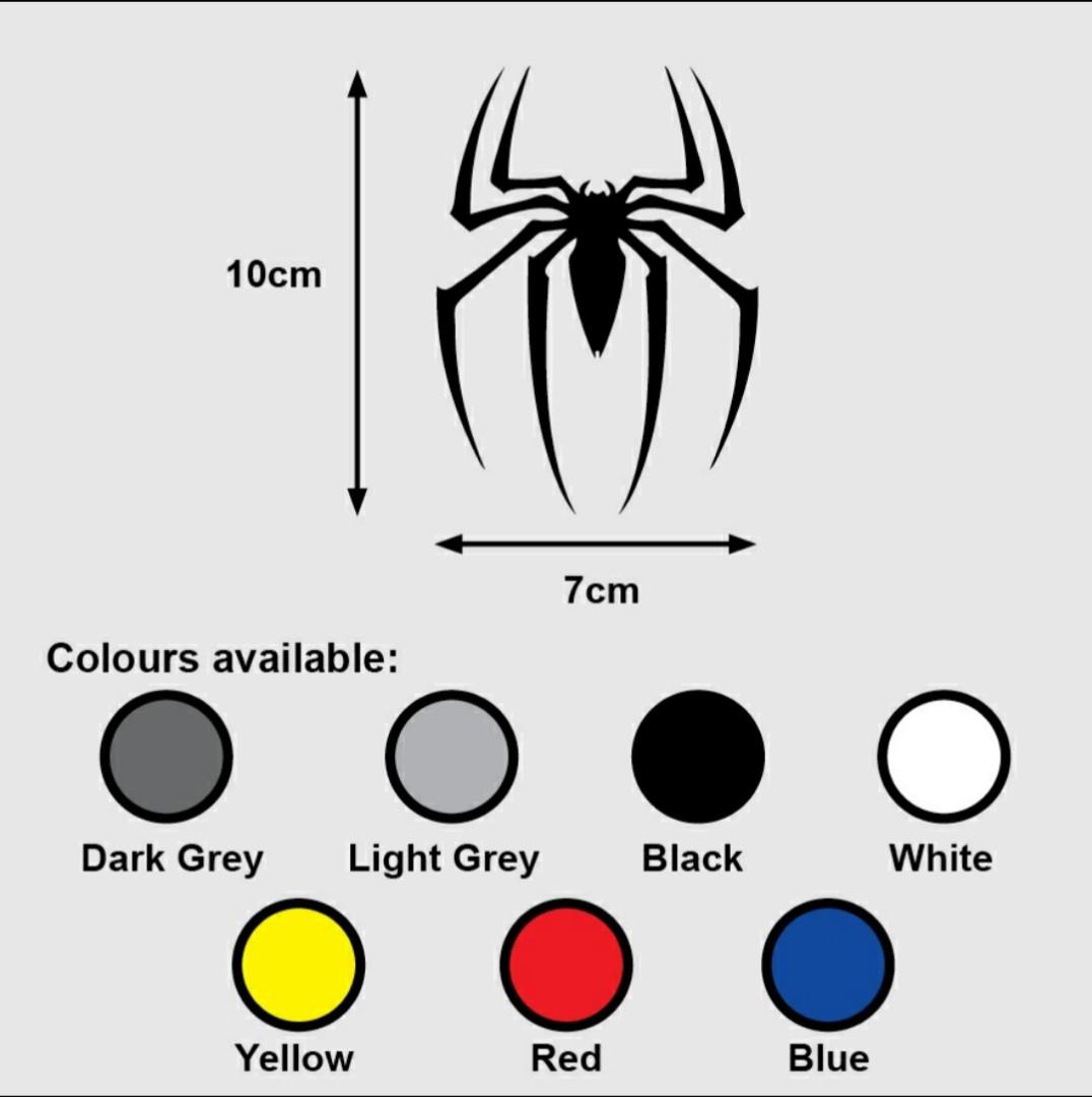 SPIDERMAN Symbol Logo Premium Vinyl Sticker Decal (Movie Peter Parker