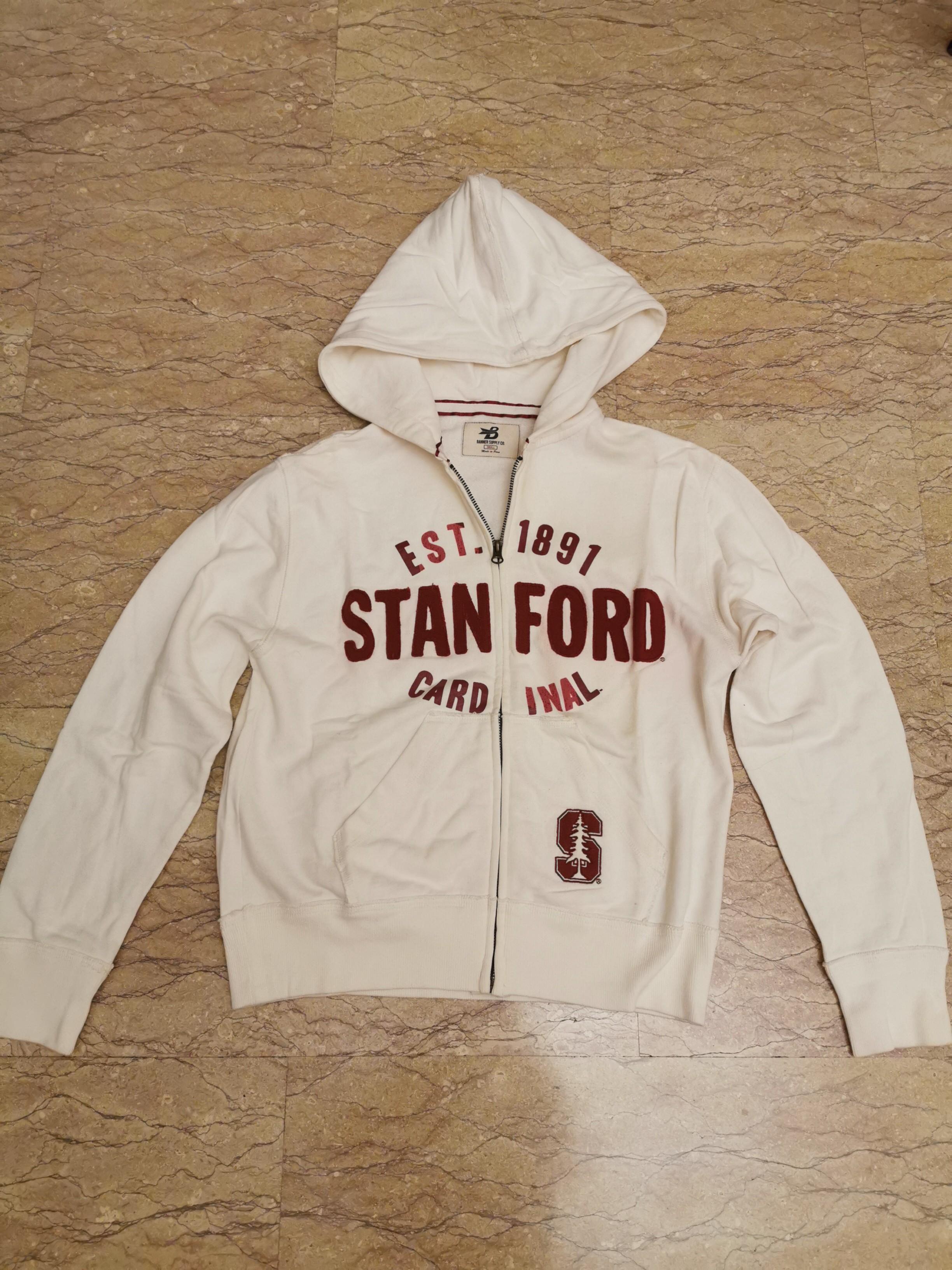 White stanford hoodie sale