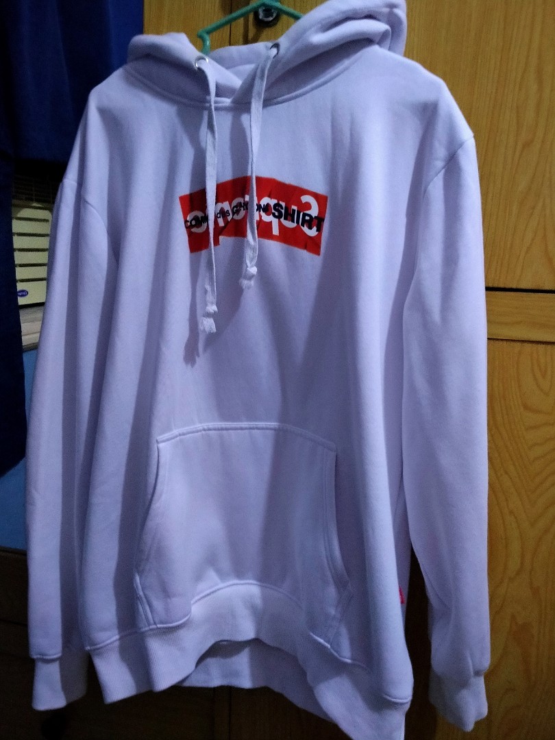 supreme commes des garcons sweater