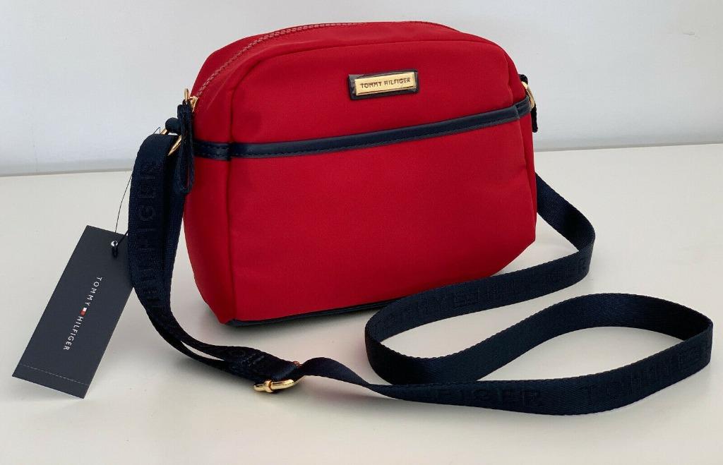 Tommy hilfiger sling bag red on sale