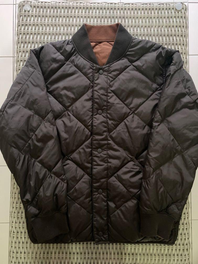 Uniqlo u warm padded reversible blouson clearance