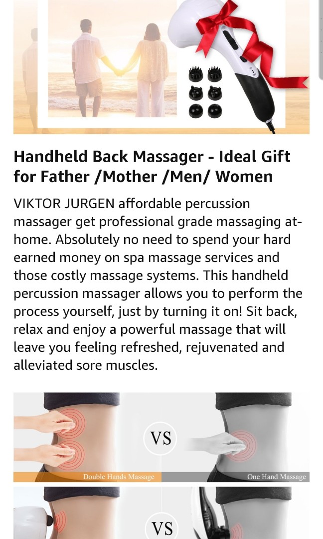 viktor Jurgen massage hammer Property Others on Carousell