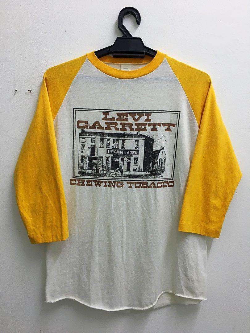 Vintage 80s levi garrett 3 suku kuning 