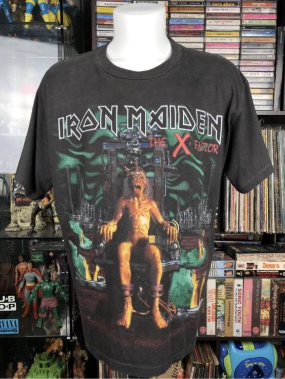 iron maiden x factor t shirt